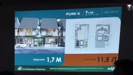 Jual Rumah Siap Huni Tipe PURE G Lokasi Strategi di CGS