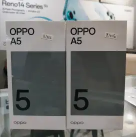 Oppo A5 New 8+8/256GB,Tahan banting,6000mAh,Baru segel Garansi resmi.