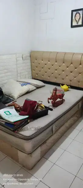 Springbed queen size edisi pindahan nepis aja