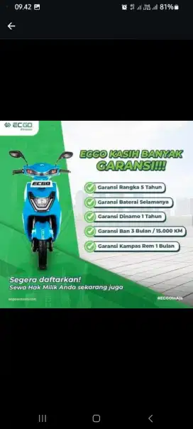 PROGRAM SEWA HAK MILIK MOTOR LISTRIK