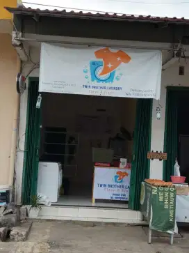 Over usaha laundry sudah berjalan