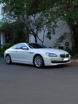 BMW 640i Coupe (F13) ATPM 2014 White on Brown