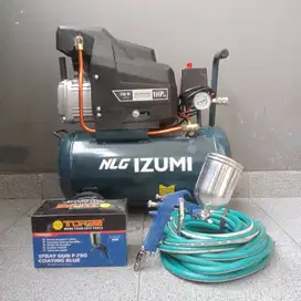 Kompresor Udara Model DD 1024. Paket Komplit siap Pakai.