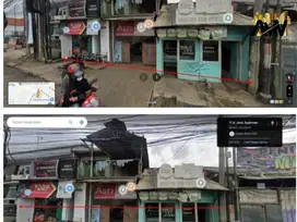 Dijual Tanah Dan Bangunan di Pinggir Jalan Besar  Strategis Banget