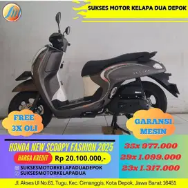HONDA NEW SCOOPY FASHION 2025 CASH/KREDIT PROSES CEPAT SYARAT MUDAH