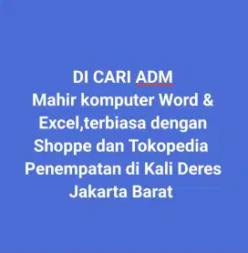 Loker Adm Support