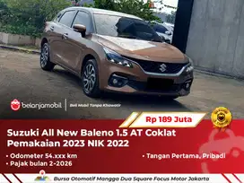 [ GARANSI 1TH ] Suzuki All New Baleno 1.5 AT Coklat 2022/2023