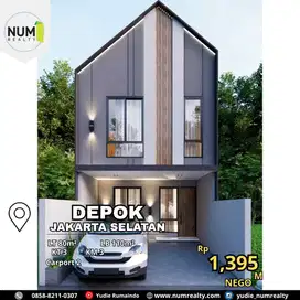 Rumah Dekat Tol di Krukut Limo Depok