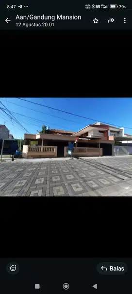 Rumah siap huni di Bendul Merisi , Surabaya