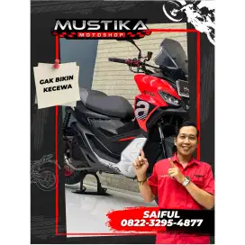 Odo 5rb Istimewa!!Aprillia SR 200GT 2022 Plat Jatim Mulus-Mustika
