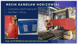 DIJUAL MESIN BANDSAW HORIZONTAL GANTRY SAW MJ3971+ASAH - CHINA