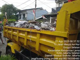 Jasa buang sampah proyek
