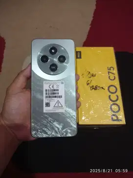POCO C75 RAM 6/128 FULSET MULUS