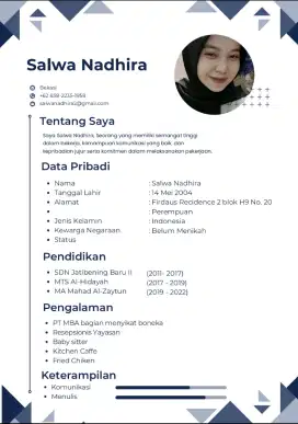 Mencari lowongan pekerjaan