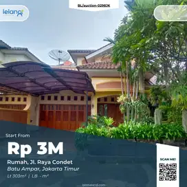 Rumah Dijual, Raya Condet, Batu Ampar, Kramat Jati, Jakarta Timur