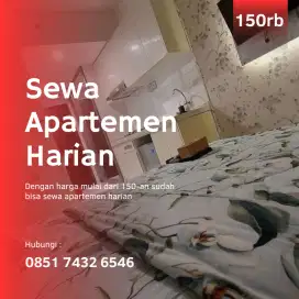 Disewakan apartemen harian Green Pramuka City Jakarta Pusat