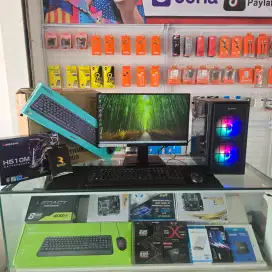 JUAL PC RAKIT KOMPUTER INTEL CORE I3/ 16GB/512GB/MONITOR 24INCH