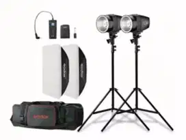 Paket lampu studio GODOX K150 Mini master