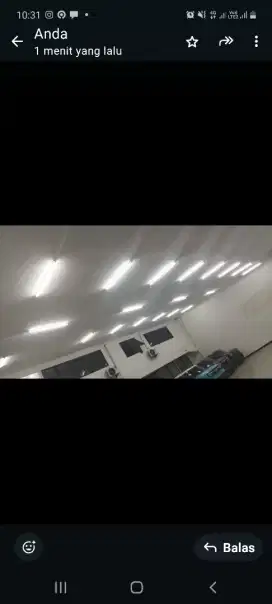 Lampu Led TL 16watt, Normal terang