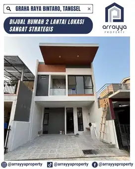 RUMAH BARU 2 LANTAI DI GRAHA RAYA BINTARO .DM40.