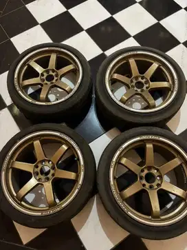 jual velg te 37 ultra bronze r17