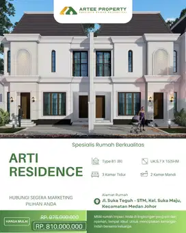 Rumah mewah di jln.STM dkt sekolah prime one scholl