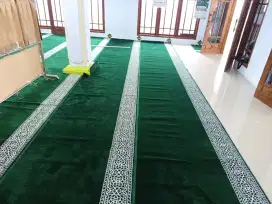 Jual karpet Masjid Costume ukuran dan Free Pasang