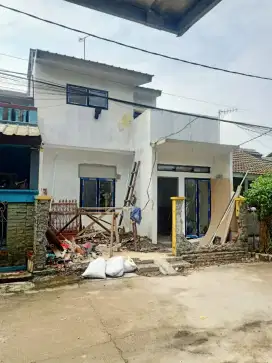 Dijual Rumah murah 1,5 lantai tahap finishing di wisma Asri 1 Bekasi