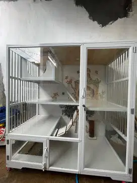 Kandang Kucing Alumunium cat Play ground