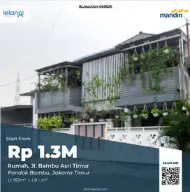 Rumah dijual, pondok Bambu, duren sawit, Jakarta Timur, DKI Jakarta