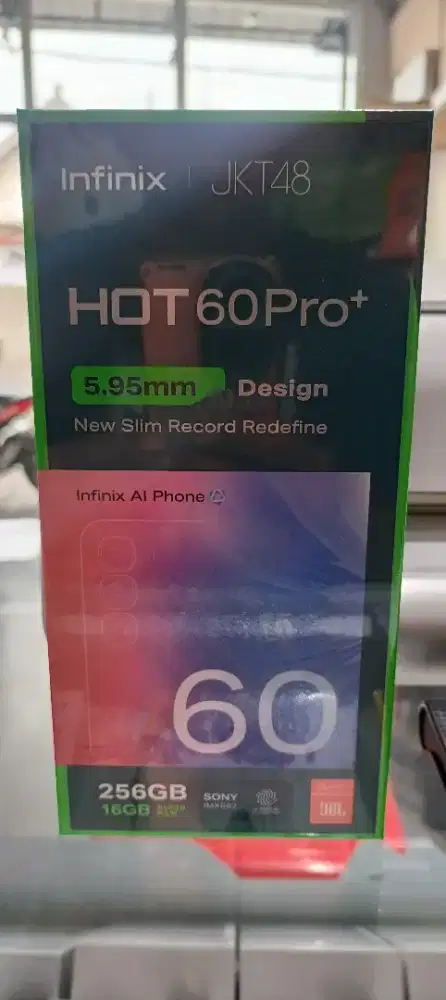 2JTA'AN INFINIX HOT 60PRO PLUS RAM 8GB ROM 256GB WARNA VIOLET (UNGU)