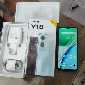 Vivo y18 4/64 like new garansi resmi