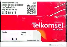 Kartu Simpati nomor cantik Prabayar 10 digit
