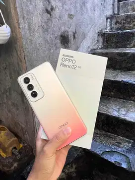 oppo reno 12 5G 12/256gb garansi on
