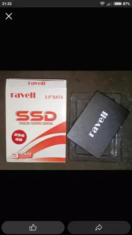 SSD 256 normal no minus sehat 100 persen