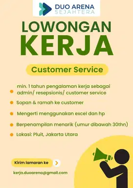 Lowongan Kerja - Resepsionis / Customer Service