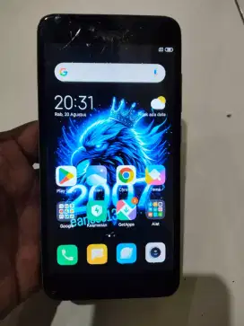 Redmi note 5A batangan Retak