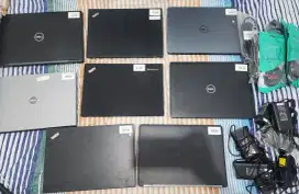 Laptop 8 unit mix type dell dan lenovo