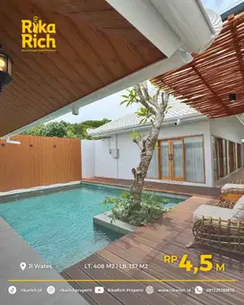 LANGKA VILLA MEWAH BARU DI JOGJA BARAT FULL FURNISHED FULLY OPERATED