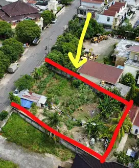 Tanah Pinggir Jalan dekat Bakso Sony KM6 KOTA pALEMBANG