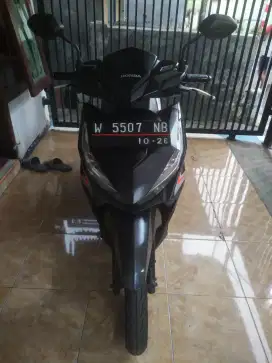 Honda Vario 125 LED Tahun 2016 Plat W Sidoarjo Surat2 Lengkap Hidup