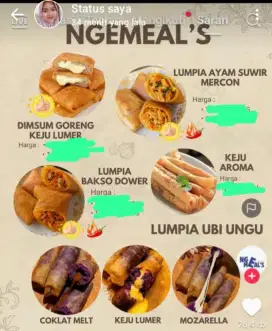 Jual makanan goreng