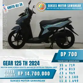 DAPATKAN CASH BACK UP 700 RB DAN FRE OLI 3X YAMAHA GEAR 125 TH 2024