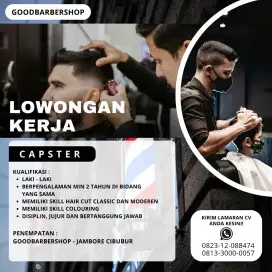 LOWONGAN CAPSTER / BARBERMAN