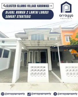 RUMAH 2 LANTAI MODERN DAN LUAS DI ISLAMIC VILLAGE KARAWACI.      EN669