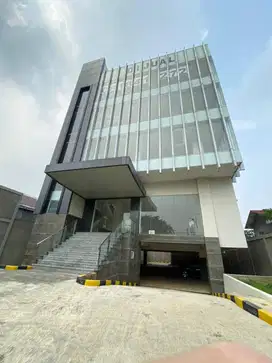 Dijual Gedung Office 5 Lantai Dekat Kampus Besar Dan Jalan Raya