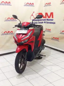 Km rendah Honda new vario 125 keyless tahun 2024 merah doff