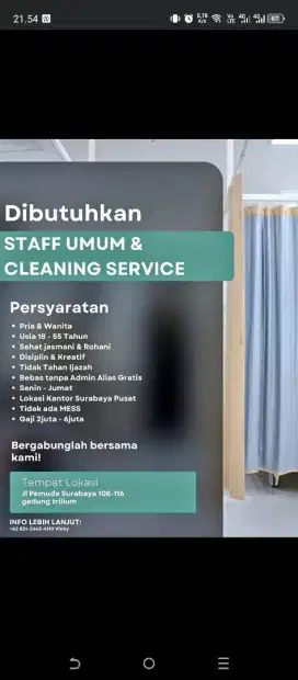 Lowongan kerja cepat