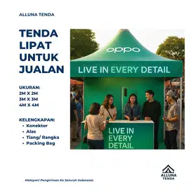 Tenda Lipat/ Tenda Jualan – Harga Murah & Berkualitas