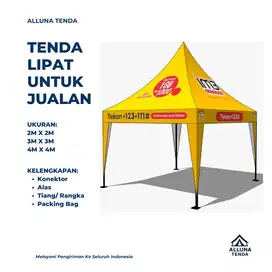 Tenda Lipat/ Tenda Jualan – Harga Murah & Berkualitas